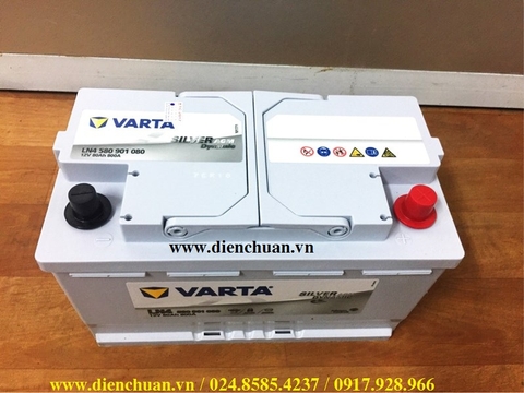 A6 Varta Silver Dynamic AGM Start-Stop Battery 12V 80Ah 580 901