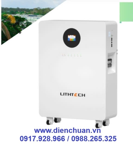 Pin Lithium Lưu Trữ Lithtech 51.2V-280Ah 14.3KWH/ Lifepo4 Lithtech 48V 280Ah