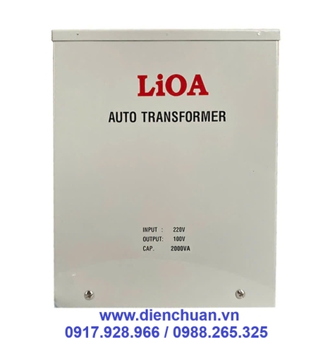 Biến áp đổi nguồn Lioa 2000VA ( 2KVA)/ Lioa DN020K1
