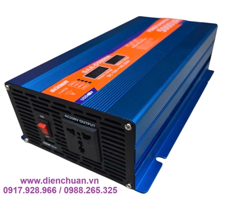 Máy kích điện 12V lên 220V 5000VA / inverter 12V sang 220V 5000VA ( tải liên tục 2500W) - SUOER SAA-D5000A