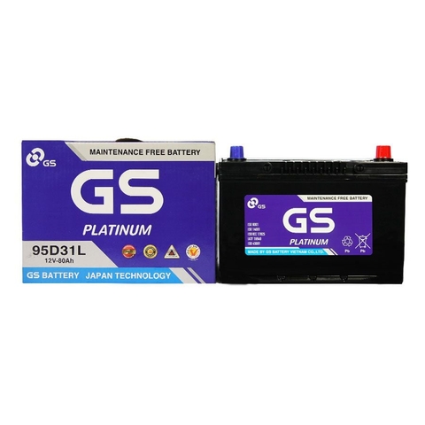 Ắc quy GS 12V 90Ah (GS 105D31L)