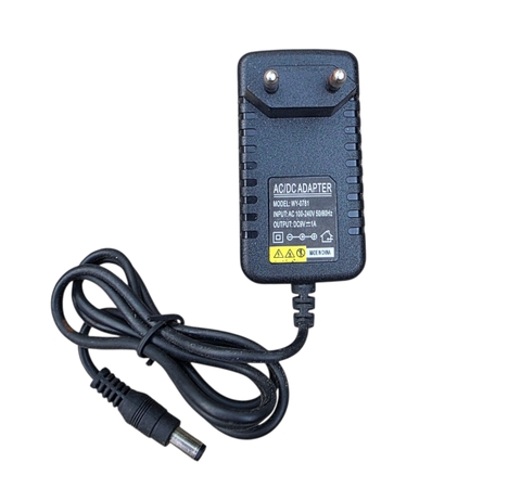 Nguồn Adapter 9V-1A WY-0781 chân phổ thông 5.5 x 2.5mm, loại tốt chính hãng