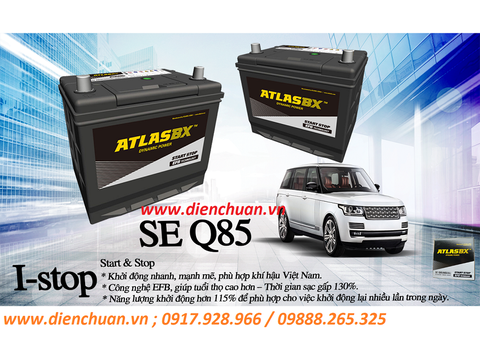 Ắc quy start stop Atlas 12V 65Ah SE Q-85 (90D23FL)