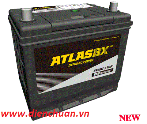 Ắc quy start stop Atlas 12V 65Ah SE Q-85 (90D23FL)