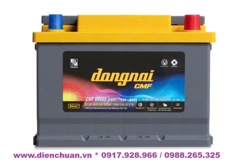 Ắc quy Đồng Nai CMF DIN65 (LN2) 12V-65Ah