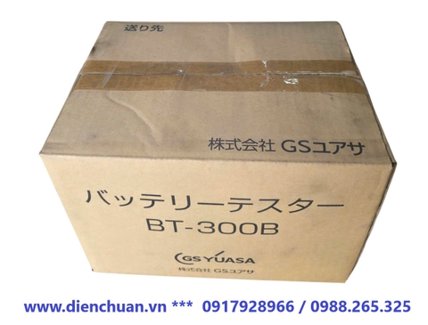 Máy Tester ắc quy Ô tô GS Yuasa BT300B/ máy kiểm tra đo nội trở ắc quy hàng chính hãng sản xuất tại Nhật Bản