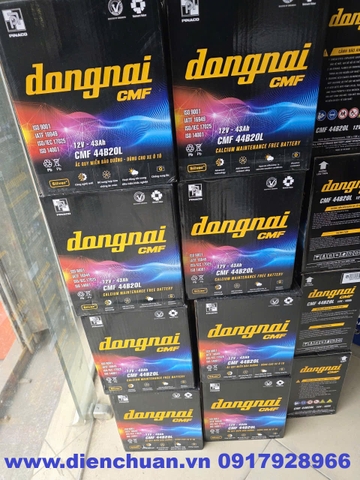 Bình ắc quy Đồng Nai CMF DIN43 ( 12V 43Ah)