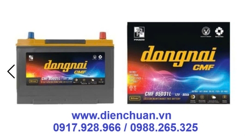 Ắc quy khô Đồng Nai 12V-80Ah CMF 95D31 (R/L)