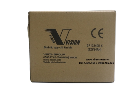 Ắc quy Vision 12V 24ah CP12240E-X