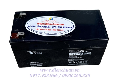 Ắc quy Vision CP1232 ( 12V 3.2AH)