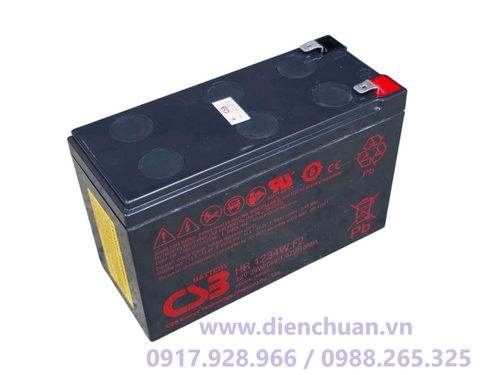 Ắc quy CSB HR1234W F2 (12V - 34W/ 12V 9Ah)