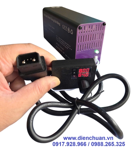 Sạc pin lithium 8A/ 750W 10V-93V dùng xe máy điện Vinfast Xe KlaraS - xe Feliz S/Feliz Lite -xe VentoS - xe TheonS - xe Evo Neo, xe Evo Gransd- xe Amio- xe Vero- xe Viper