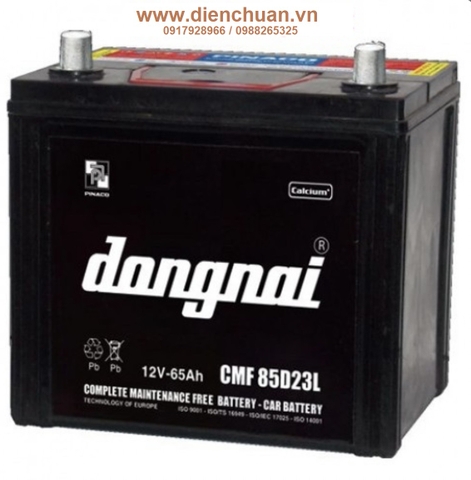 Ắc quy Đồng Nai CMF 85D23L/R (12V 65Ah )