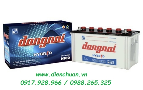 Ắc quy Đồng Nai 12V 100Ah  N100