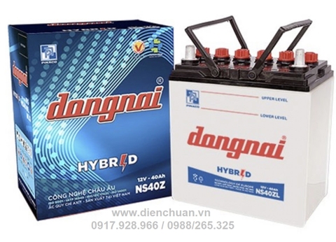 Ắc quy Đồng Nai 12V 40Ah NS40Z/NS40ZL/NS40ZLS