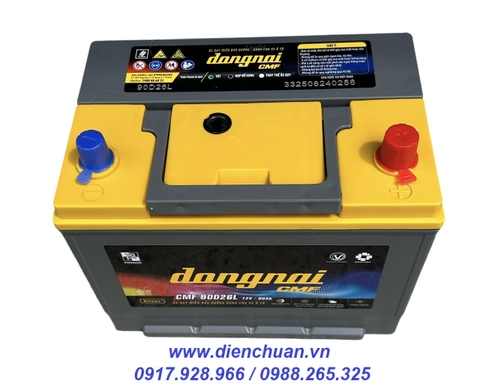 Bình ắc quy Đồng Nai 12V 80ah CMF90D26R