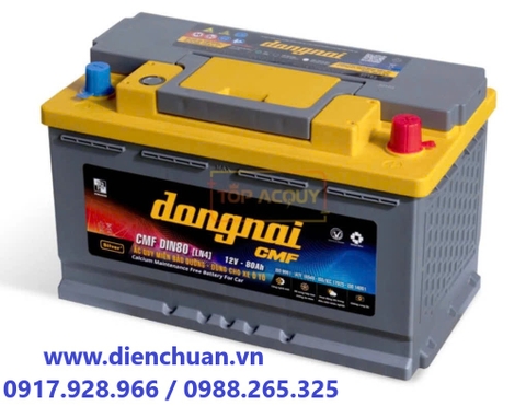 Ắc quy Đồng Nai 12V-80Ah CMF DIN80