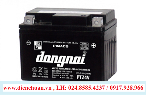 Ắc quy Đồng Nai 12V 3Ah PTZ4V