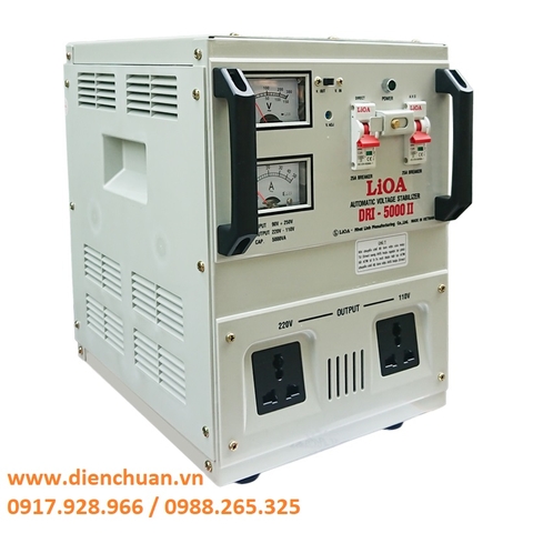 Ổn áp LIOA DRI-5000II ( 5KVA/5000VA 90V-250V )