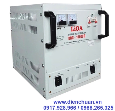 Ổn áp LIOA DRII-10000II ( 10KVA/10000VA dải điện áp 50V-250V)