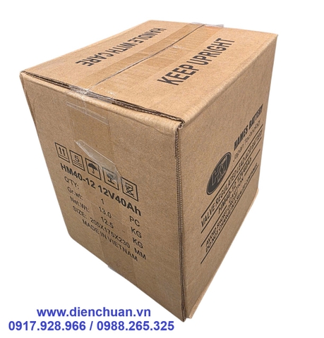 Ắc quy Hames 12V-40Ah HM40-12