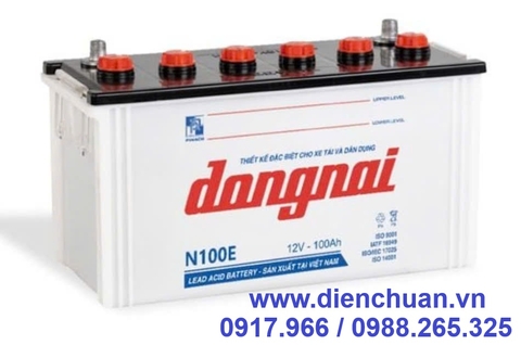 Ắc quy Đồng Nai N100E ( 12V-100Ah )