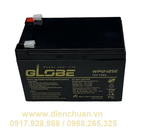 Ắc quy Globe 12V-12Ah WP12-12SE