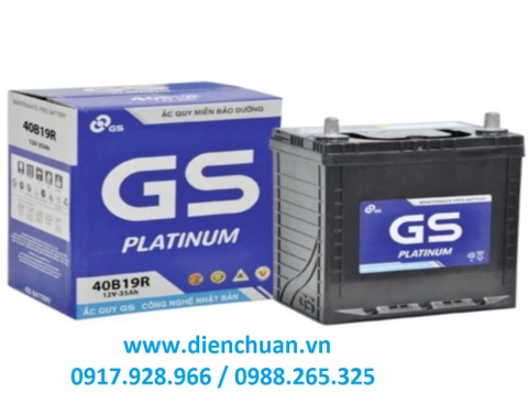 Ắc quy GS 40B19R (12V 35ah )