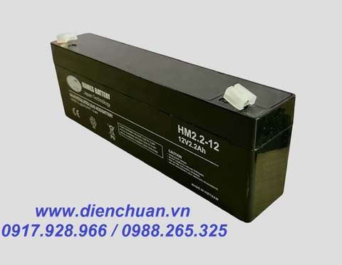 Ắc quy 12V-2.2Ah HAMES HM2.2-12
