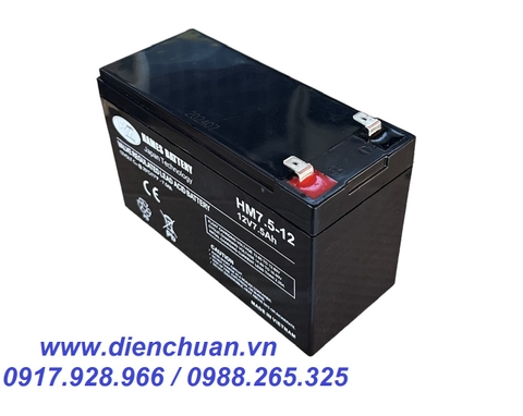 Ắc quy 12V-7.5Ah HAMES HM7.5-12