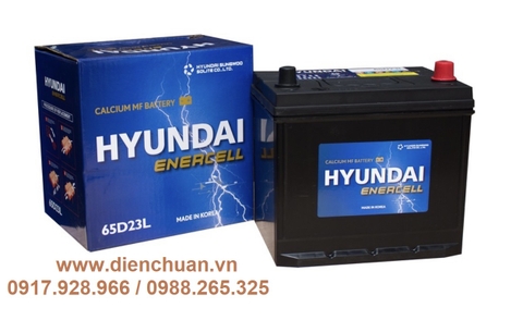 Ắc quy Hyundai 12V 60Ah 65D23L