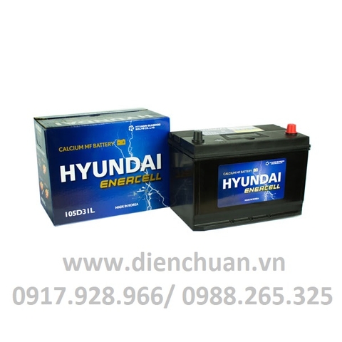 Ắc quy Hyundai 12V 90Ah 105D31L