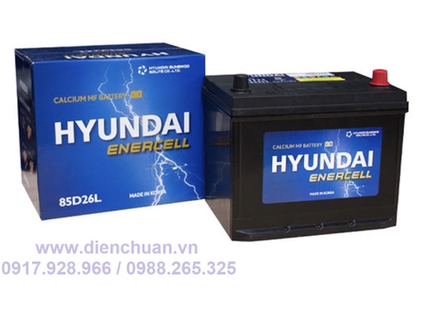 Ắc quy Hyundai 12V 70Ah 85D26L
