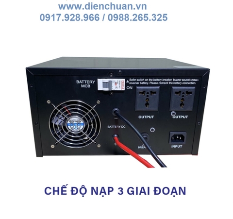 Máy Kích Điện sin chuẩn KANO 1000VA 12V / 700W (KN-Y1000VA)