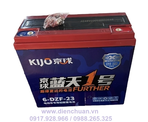 Bình ắc quy xe đạp điện-máy điện 12V-23Ah KIJO 6-DZF-23