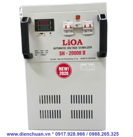 Ổn áp LIOA SH-20000II 20KVA 150V-250V