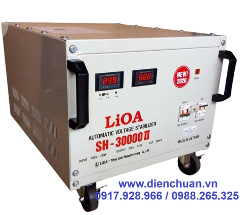 Ổn áp Lioa 30KVA ( SH-30000II ) thế hệ mới nhất