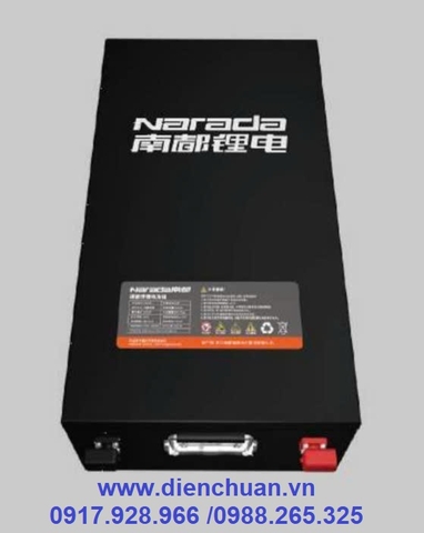 Ắc quy (Pin ) Lithium Narada 72V-100Ah Model: 72100 dùng cho xe điện, lưu trữ điện