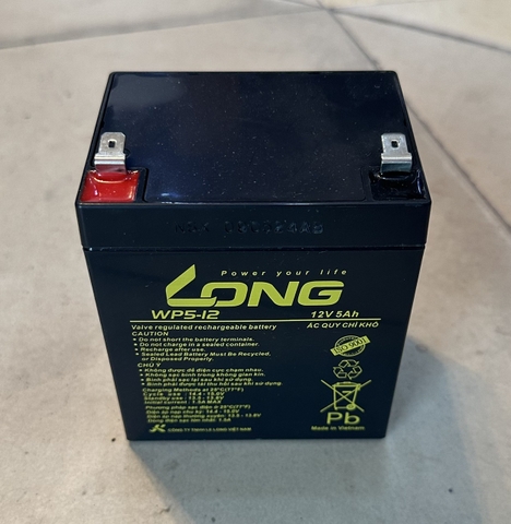 Ắc quy Long WP5-12 12V-5Ah