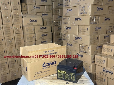 Bình Ắc quy Long WPS26-12 (12V-26Ah )