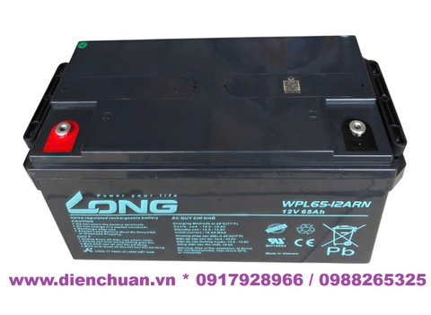 ẮC QUY LONG  WPL65-12ARN ( 12V 65AH)