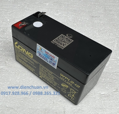 Ắc Quy LONG 12V 1.2Ah WP1.2-12