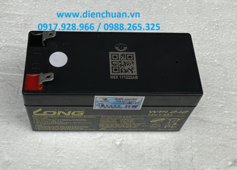 Ắc Quy LONG 12V 1.2Ah WP1.2-12