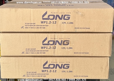 Ắc Quy LONG 12V 1.2Ah WP1.2-12