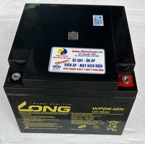 Ắc quy Long 12V 26Ah ( WP26-12N/NT)