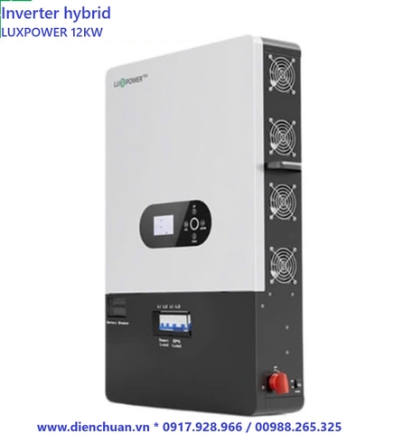 Inverter hybrid LUXPOWER 12KW 1 pha ( Bộ hòa lưới điện có lưu trữ 12KVA LUXPOWER )