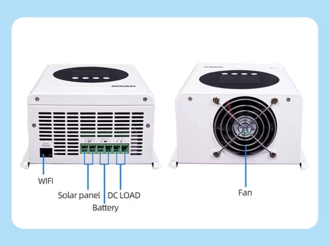 Điều khiển sạc năng lượng mặt trời MPPT 40A Suoer SMP-4840