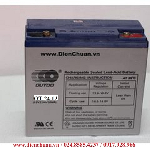 Ắc Quy OUTDO 12V 24AH OT24-12