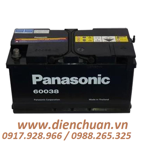 Ắc quy Panasonic 12V-100Ah Din 60038