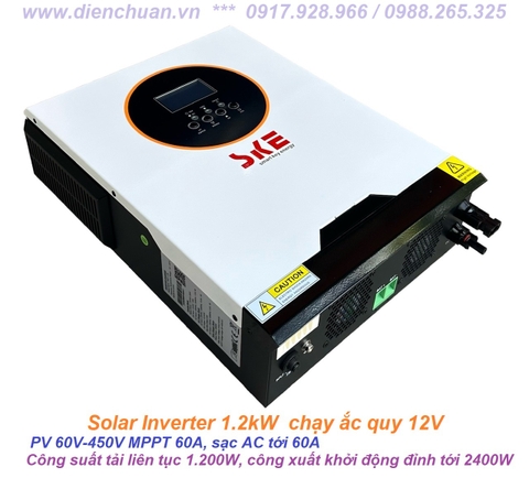 Solar Inverter ( Biến tần năng lượng mặt trời) 1200W 12V SKE PH21-1.2K